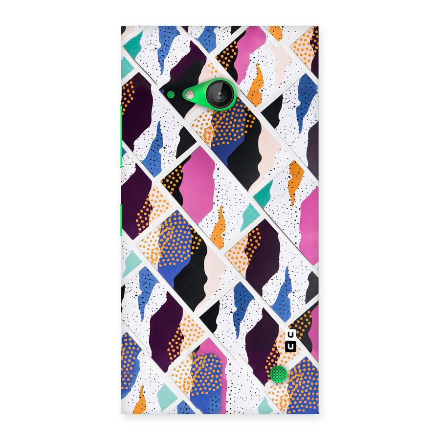 Abstract Polka Back Case for Lumia 730