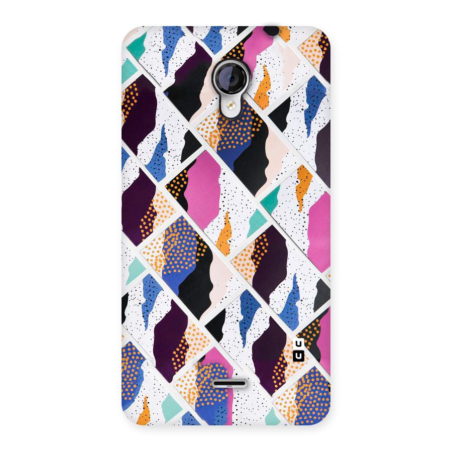 Abstract Polka Back Case for Micromax Unite 2 A106