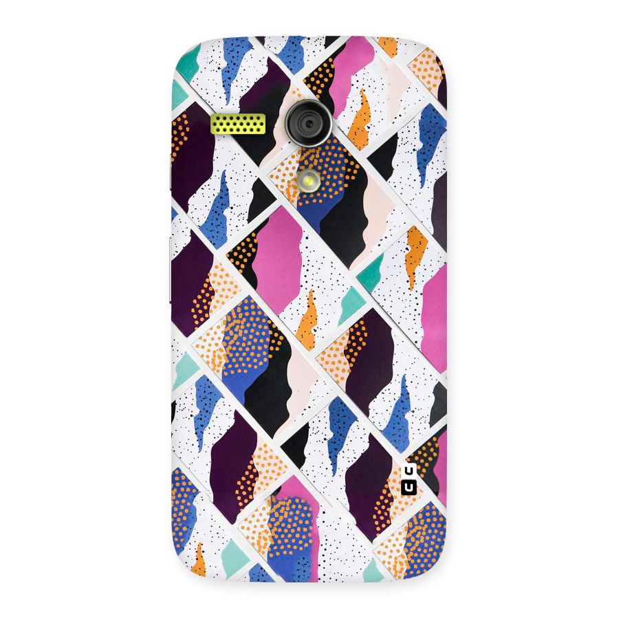 Abstract Polka Back Case for Moto G
