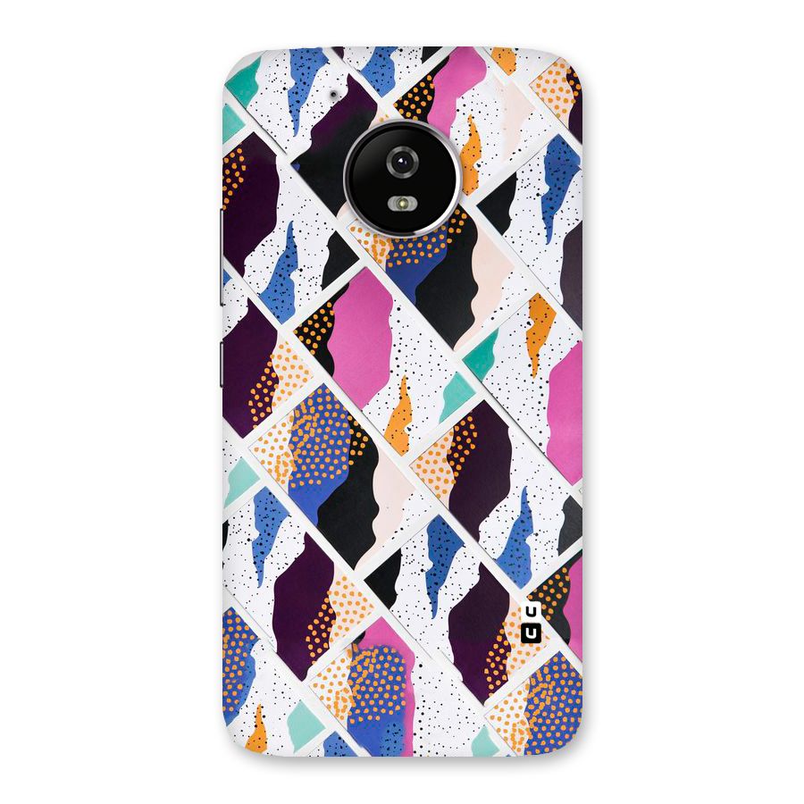 Abstract Polka Back Case for Moto G5