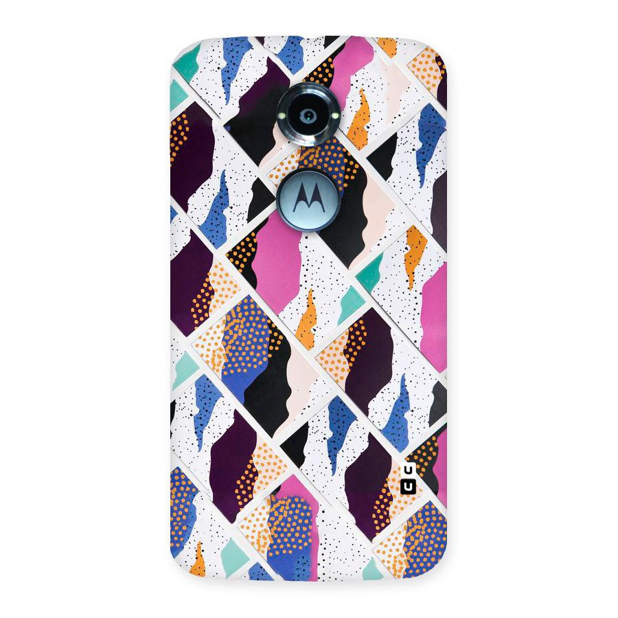 Abstract Polka Back Case for Moto X 2nd Gen