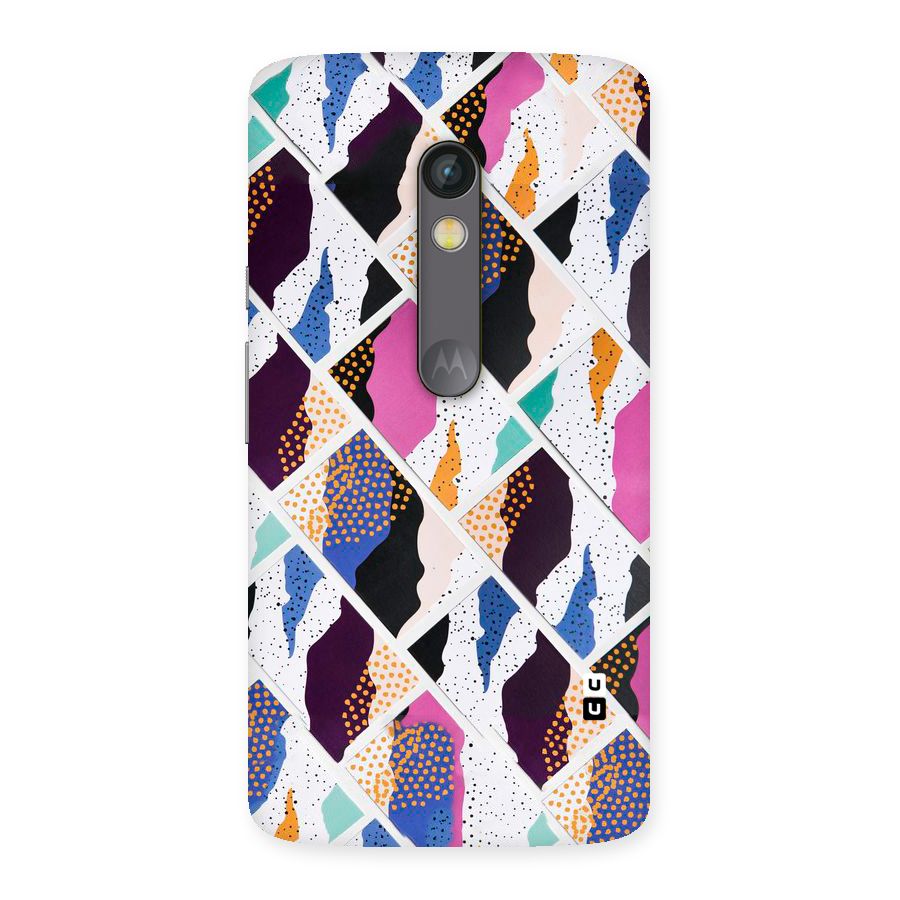 Abstract Polka Back Case for Moto X Play