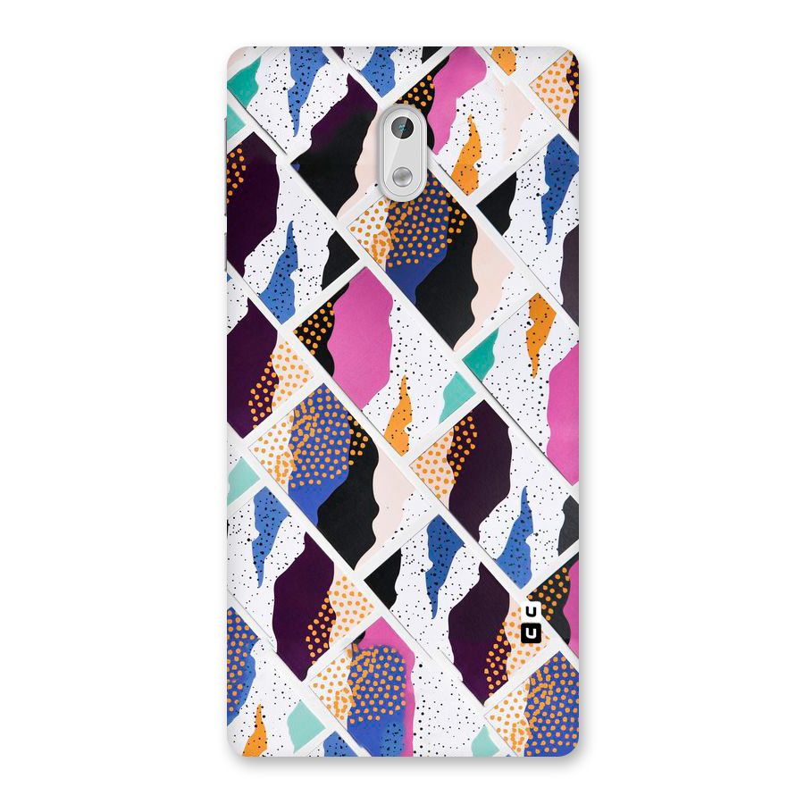 Abstract Polka Back Case for Nokia 3