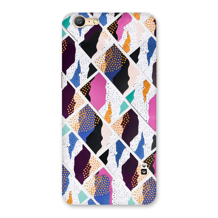Abstract Polka Back Case for Oppo A57