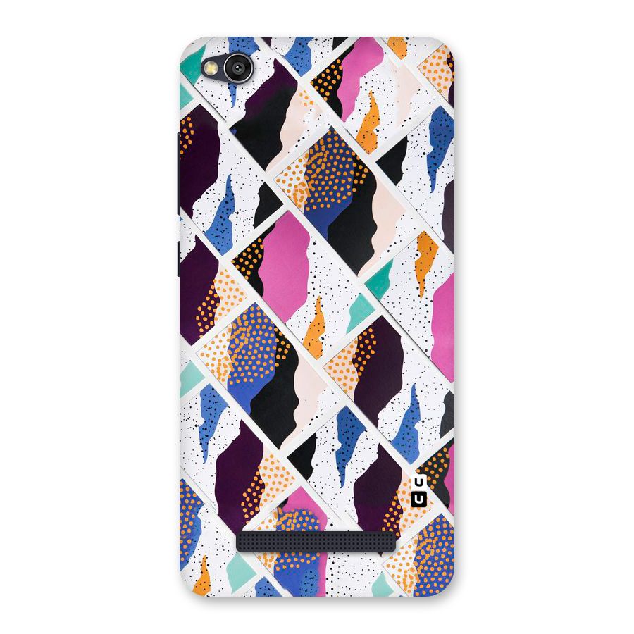 Abstract Polka Back Case for Redmi 4A