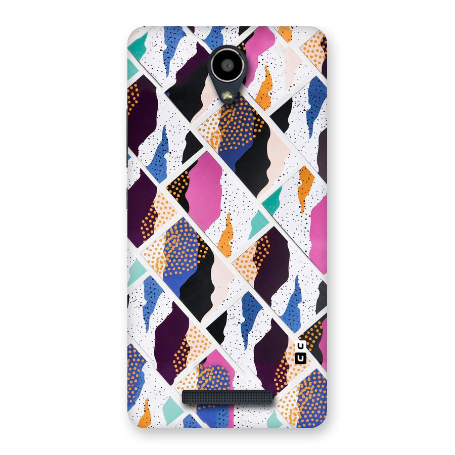 Abstract Polka Back Case for Redmi Note 2