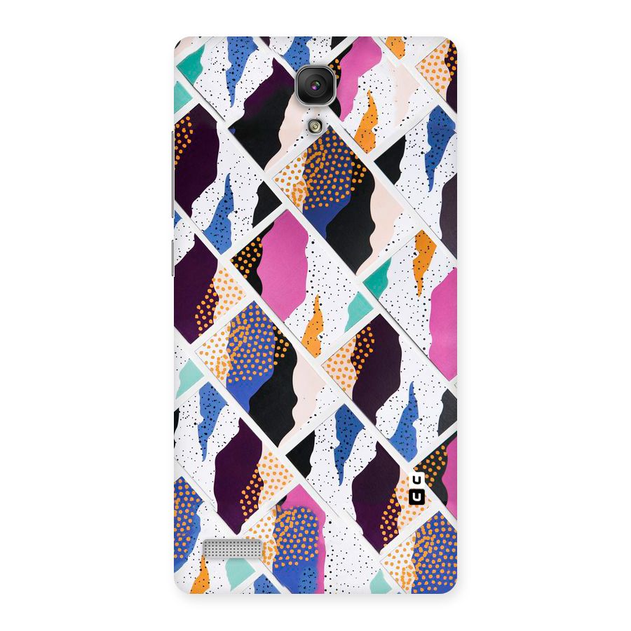 Abstract Polka Back Case for Redmi Note Prime
