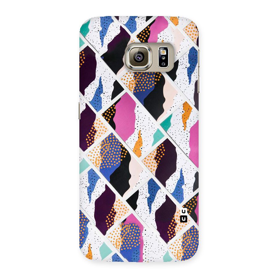 Abstract Polka Back Case for Samsung Galaxy S6 Edge