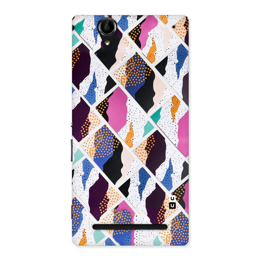 Abstract Polka Back Case for Sony Xperia T2