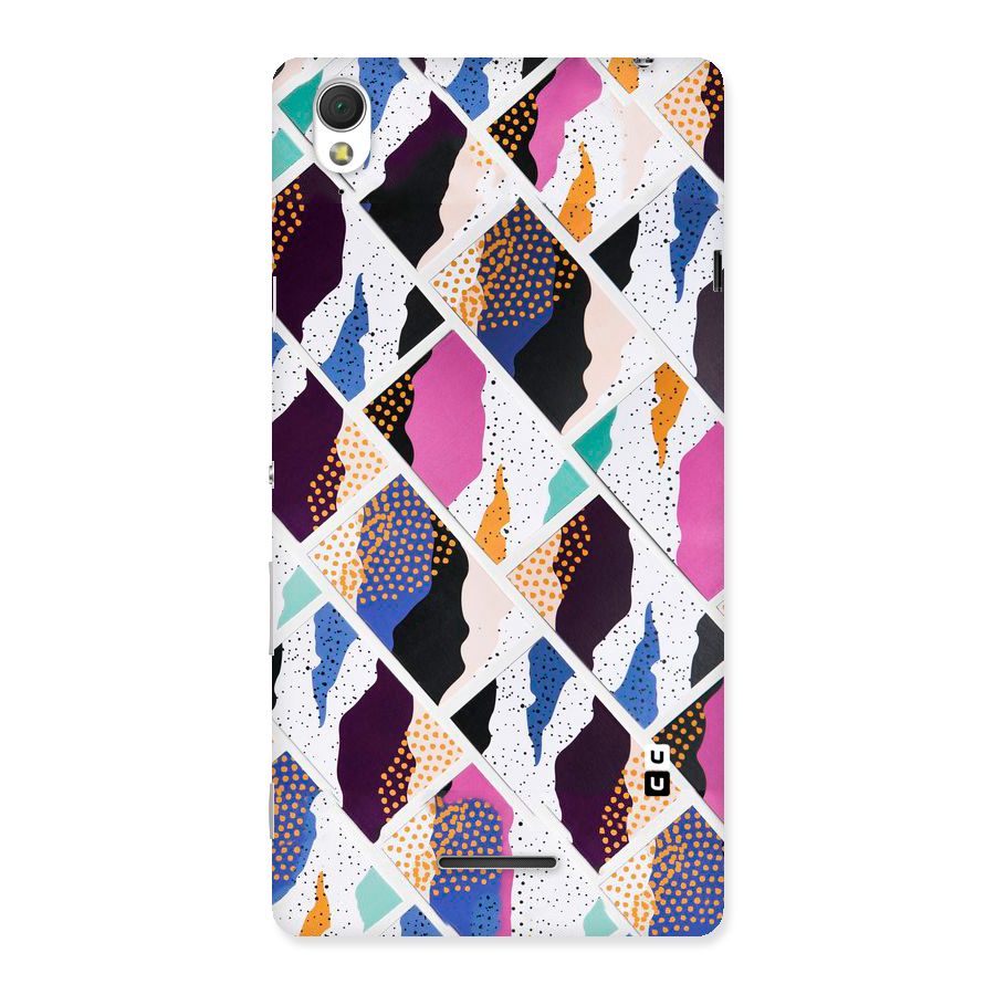 Abstract Polka Back Case for Sony Xperia T3