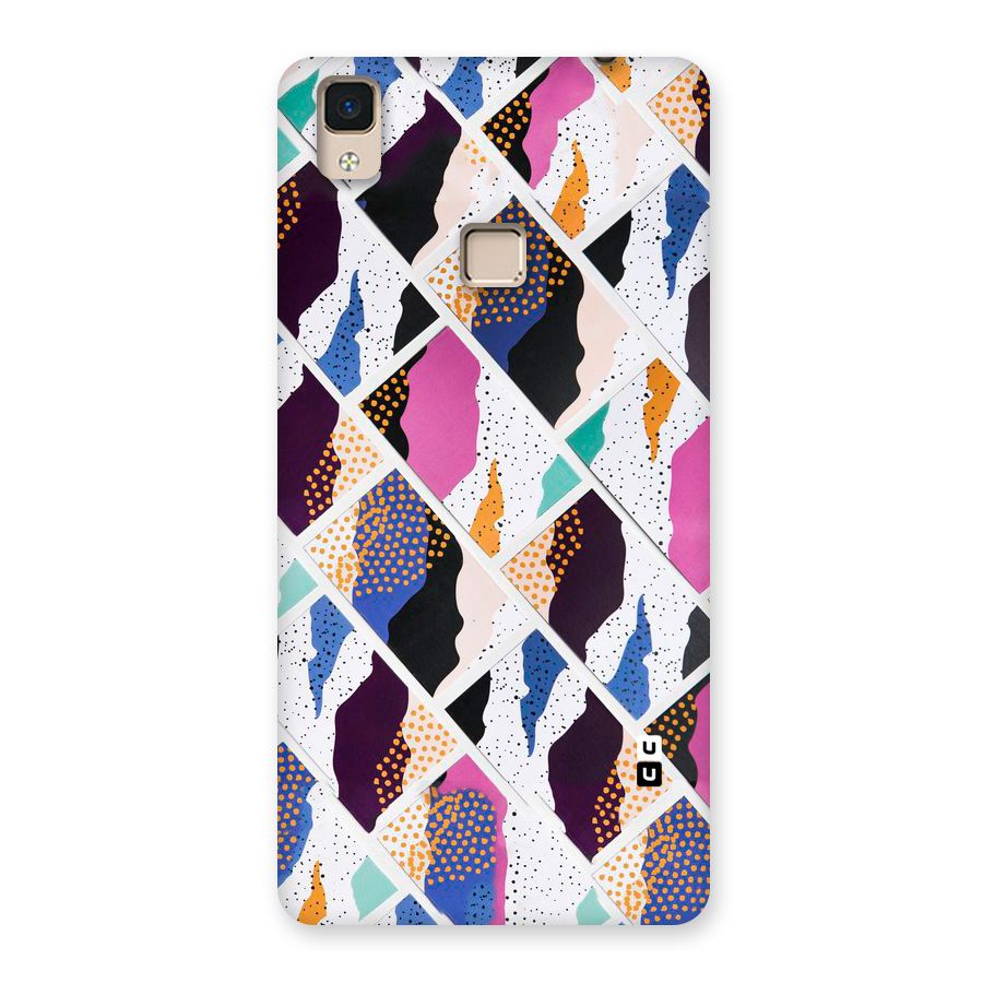 Abstract Polka Back Case for V3 Max
