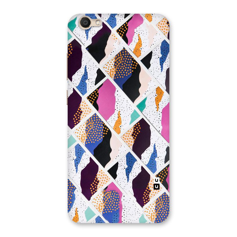Abstract Polka Back Case for Vivo V5