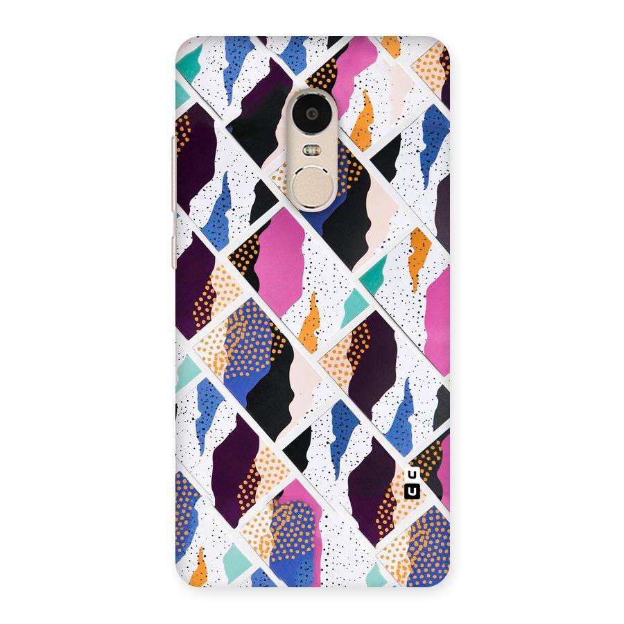Abstract Polka Back Case for Xiaomi Redmi Note 4