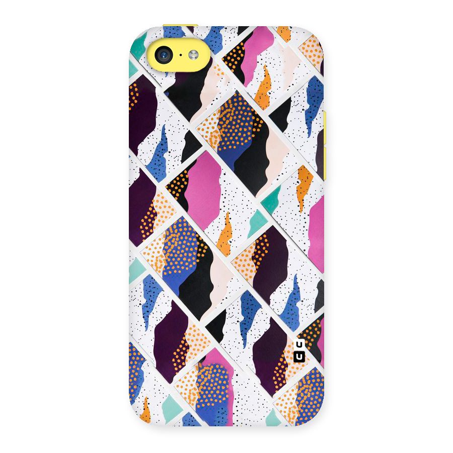 Abstract Polka Back Case for iPhone 5C