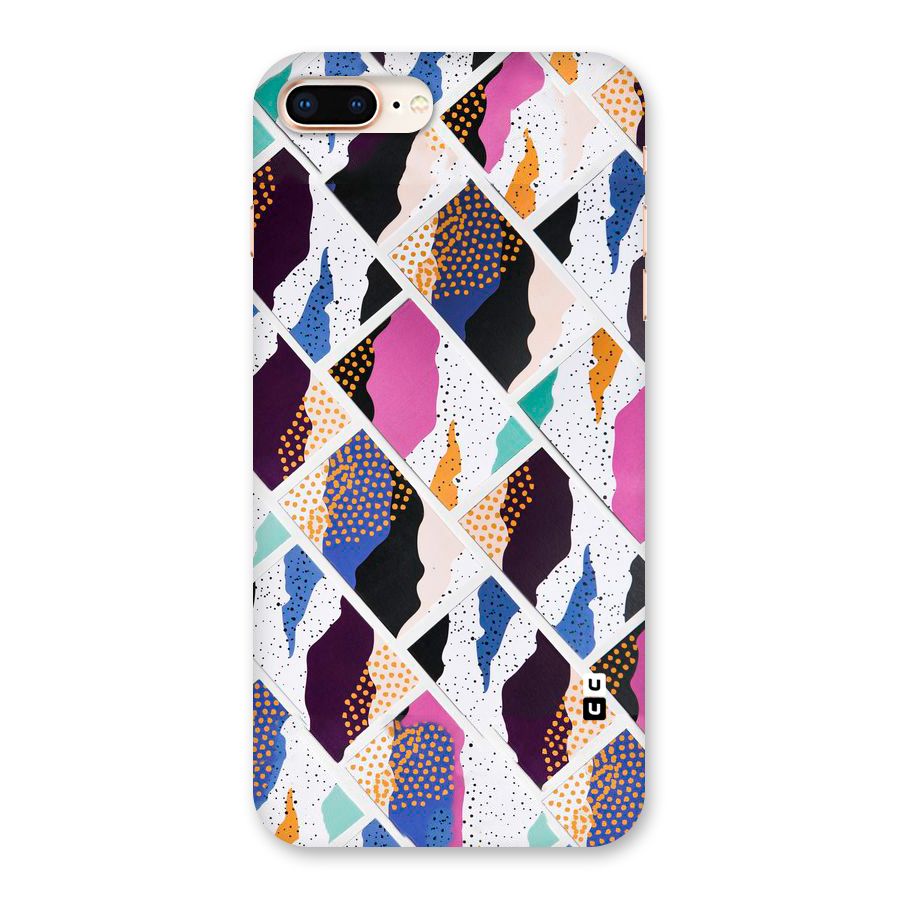 Abstract Polka Back Case for iPhone 8 Plus