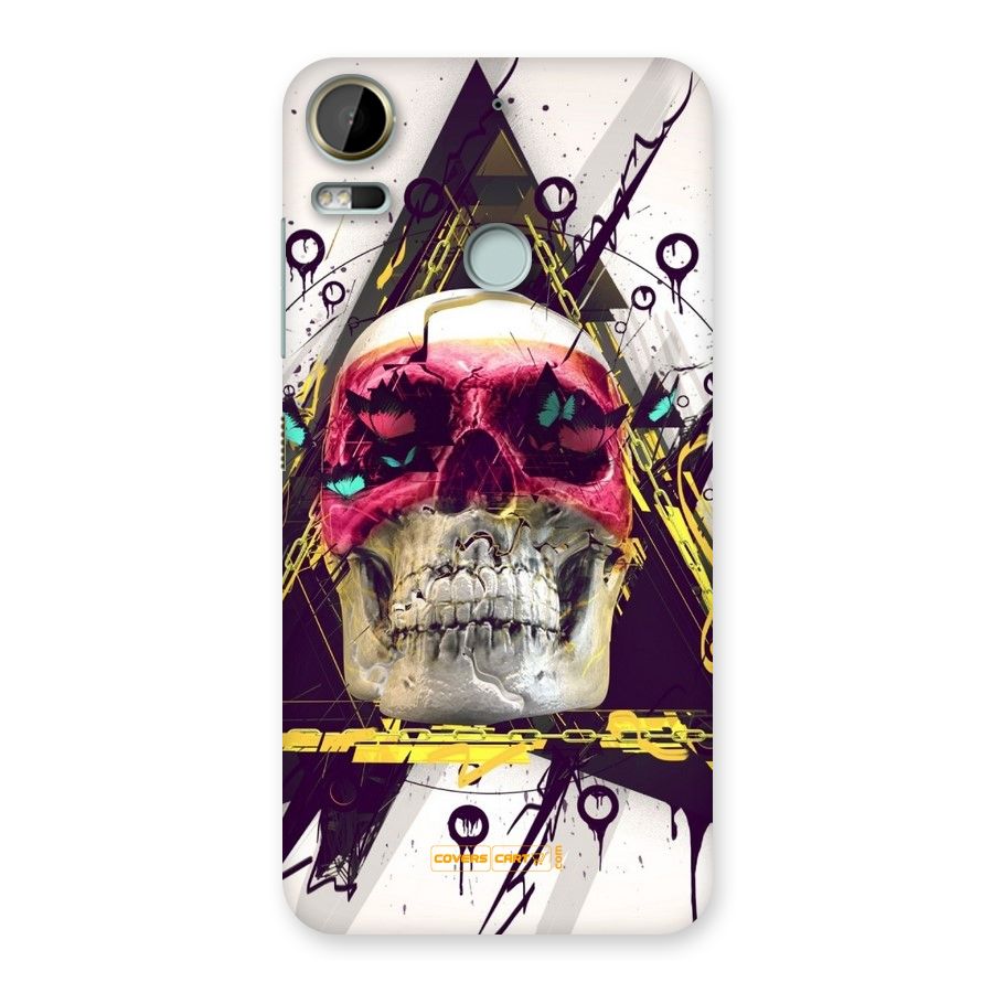 Abstract Skull Back Case for Desire 10 Pro