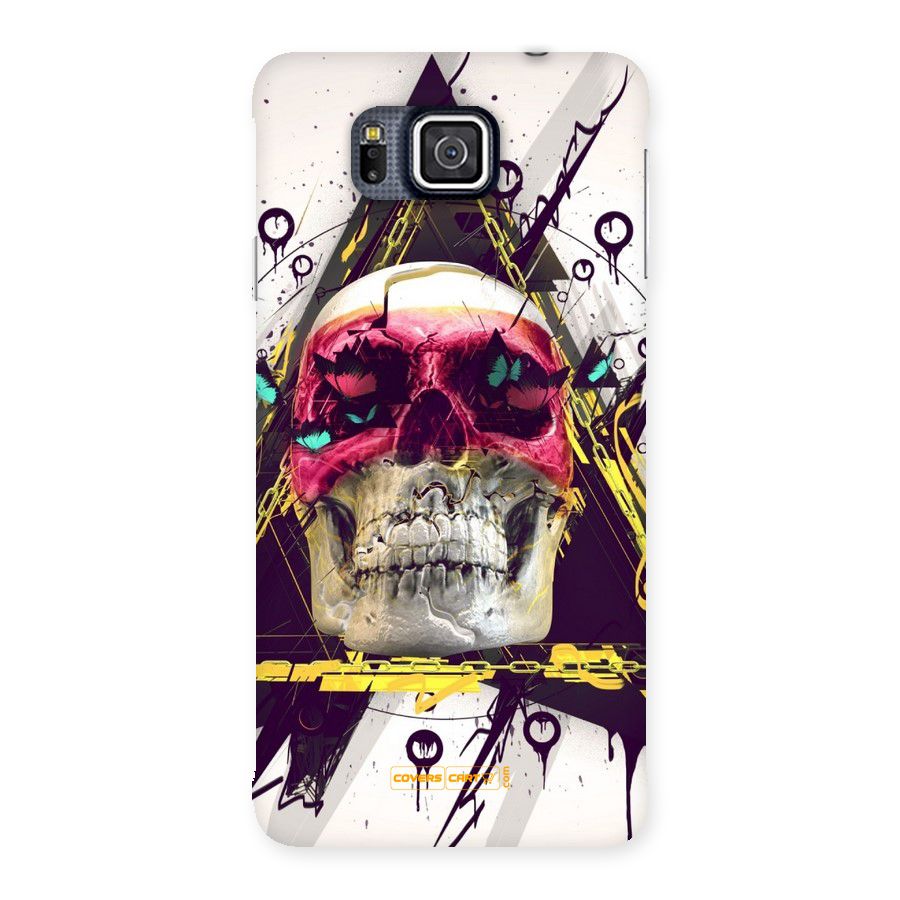 Abstract Skull Back Case for Galaxy Alpha