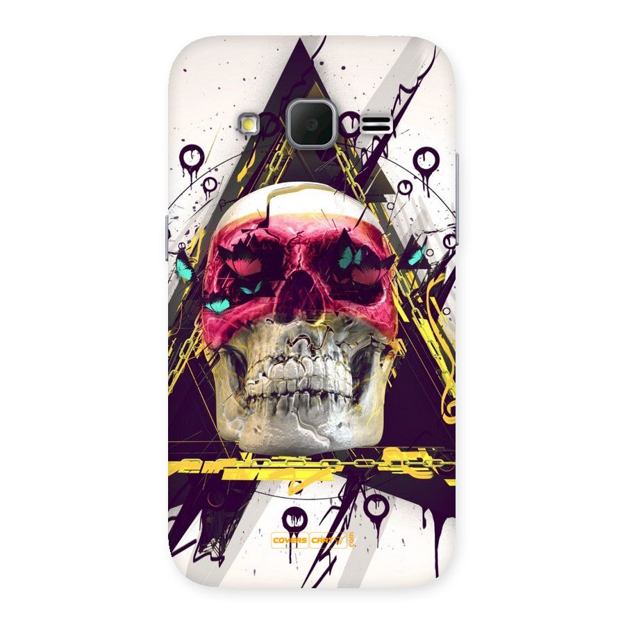 Abstract Skull Back Case for Galaxy Core Prime