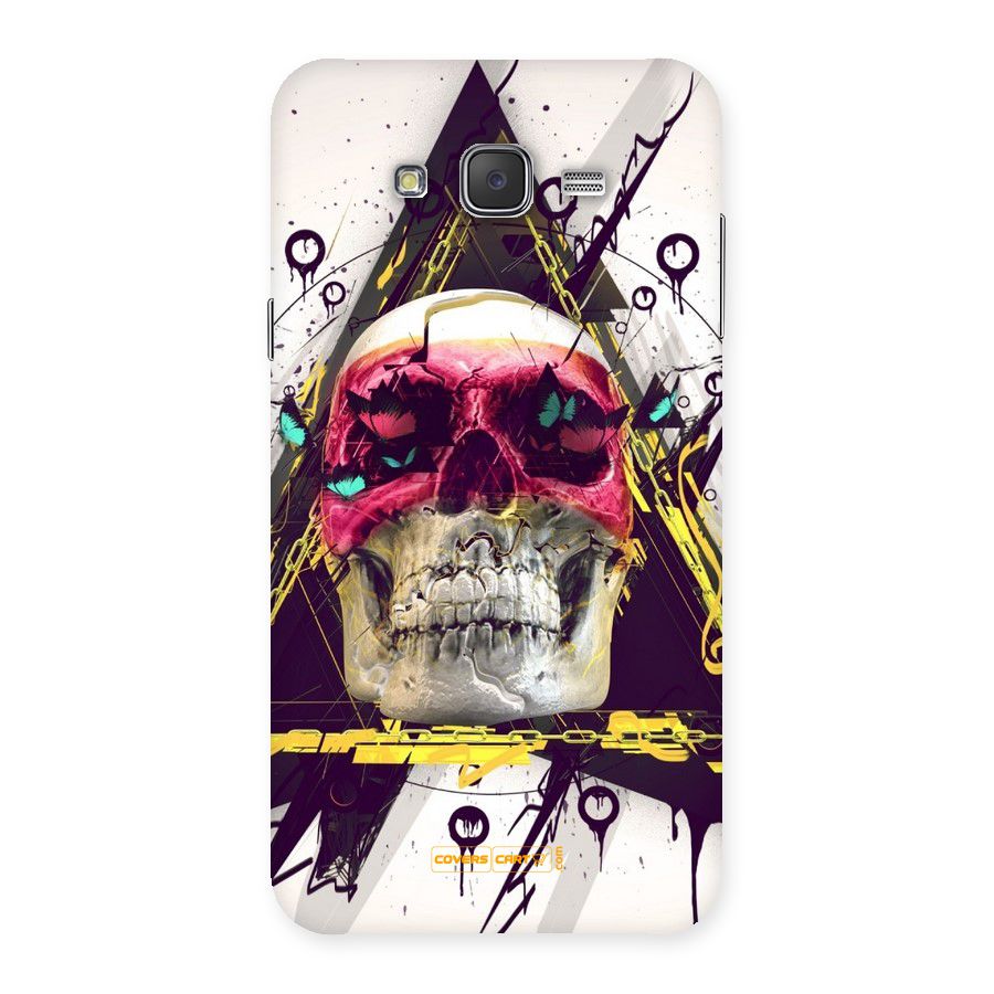 Abstract Skull Back Case for Galaxy J7