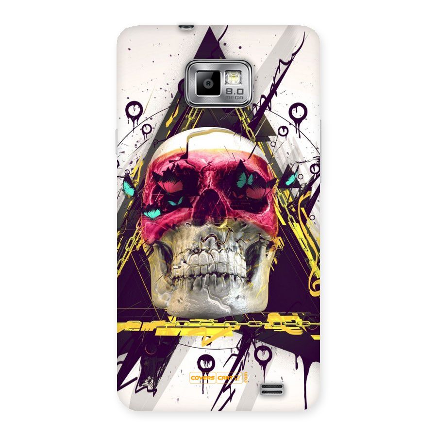 Abstract Skull Back Case for Galaxy S2