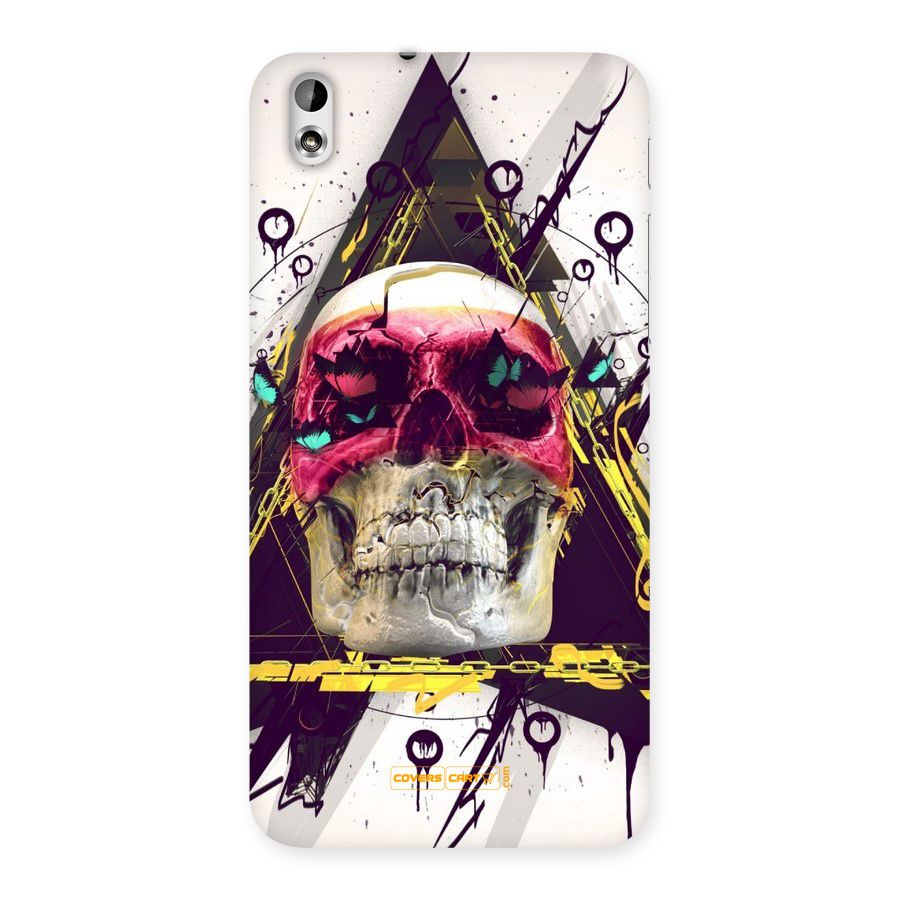 Abstract Skull Back Case for HTC Desire 816s