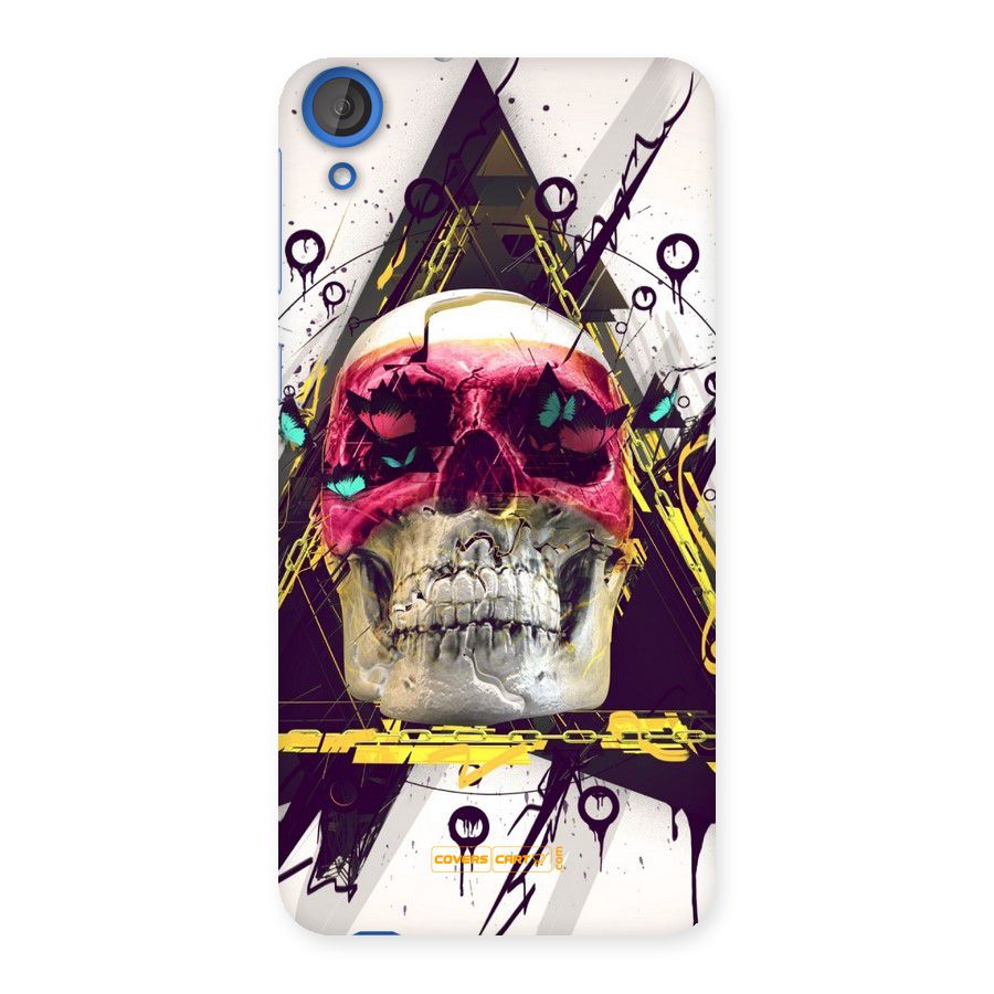 Abstract Skull Back Case for HTC Desire 820