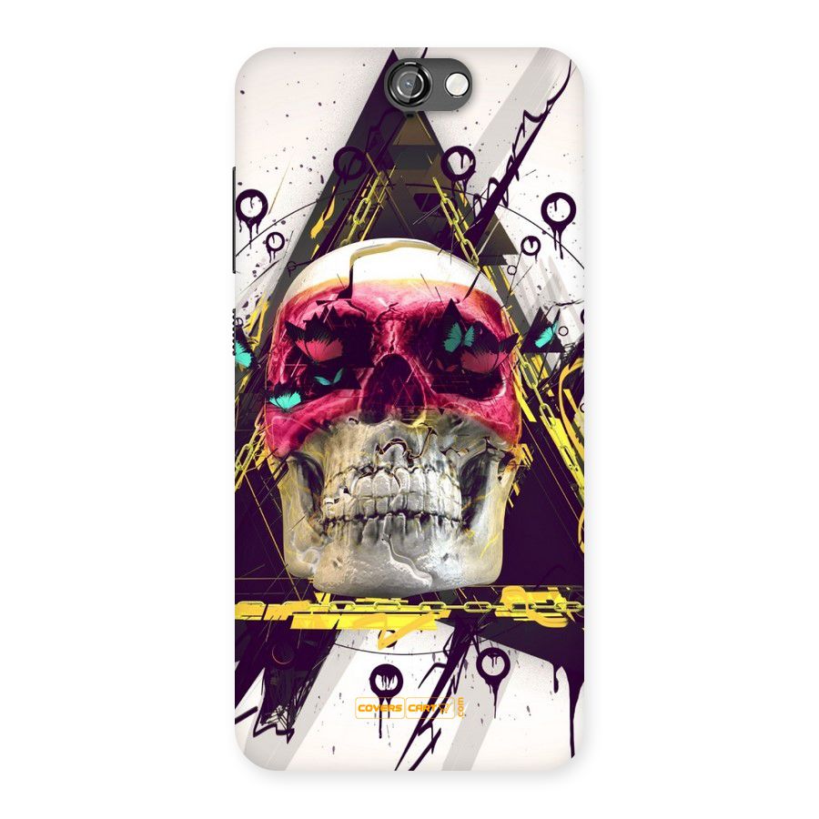 Abstract Skull Back Case for HTC One A9