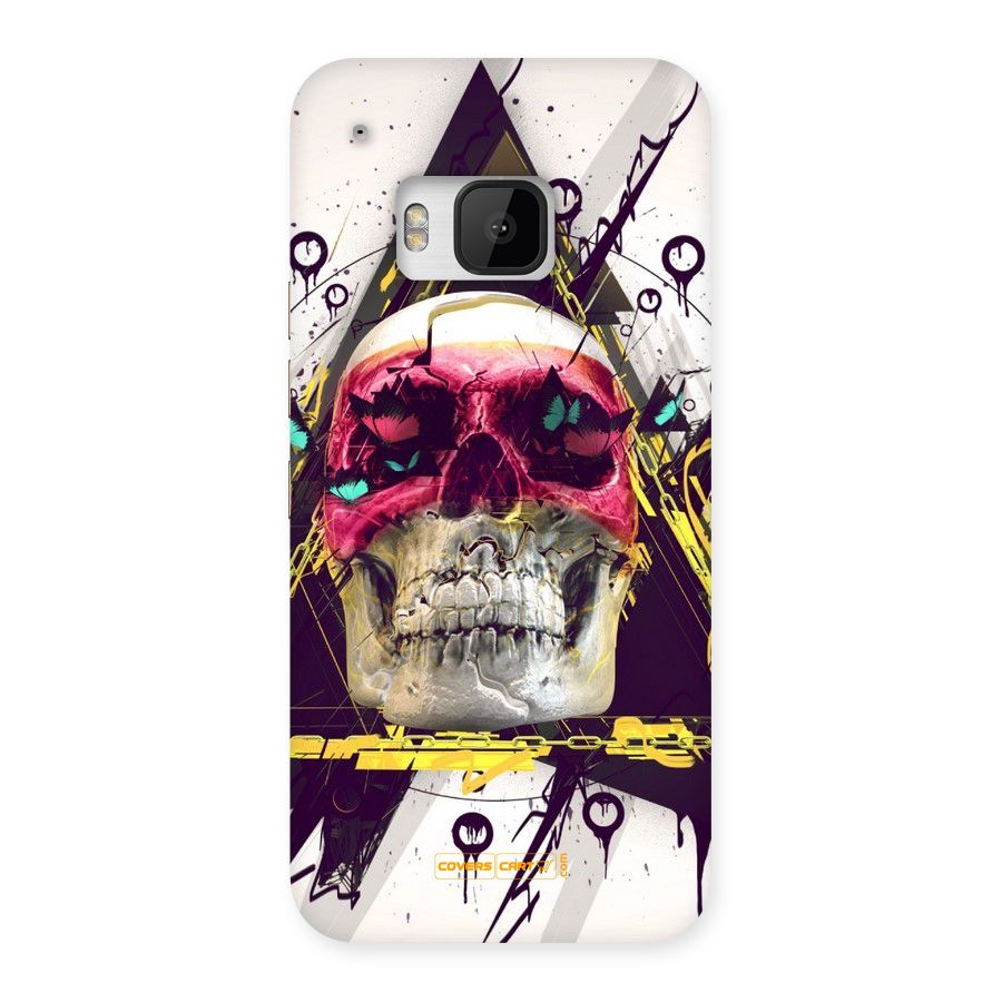Abstract Skull Back Case for HTC One M9