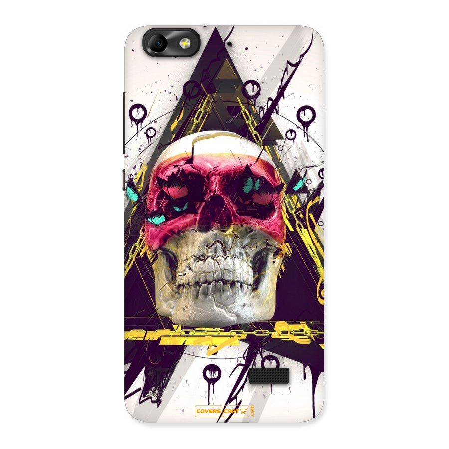 Abstract Skull Back Case for Honor 4C