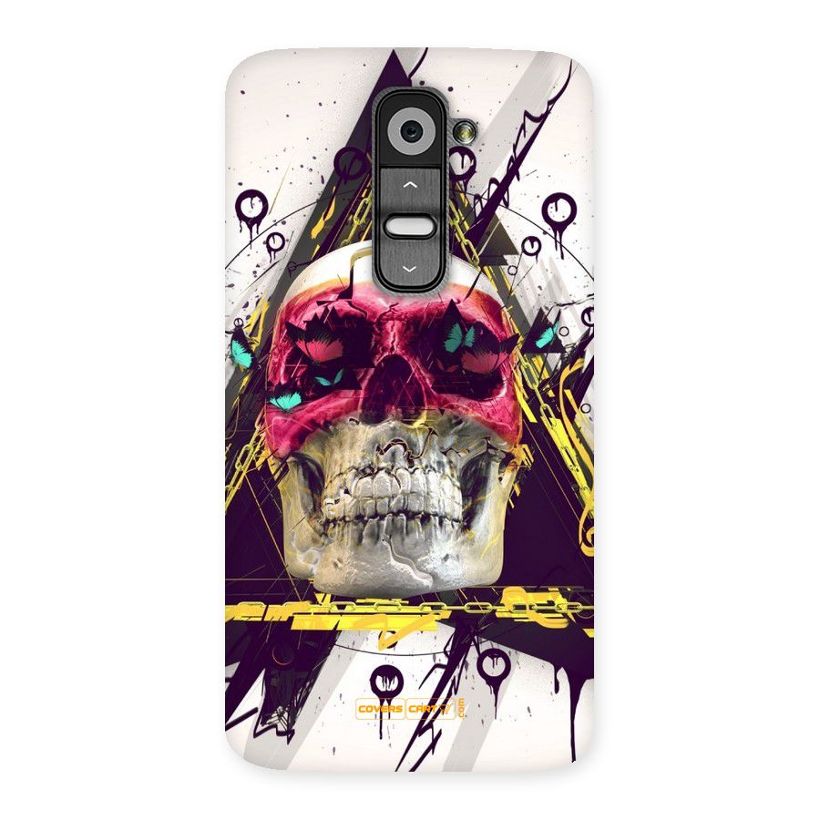 Abstract Skull Back Case for LG G2