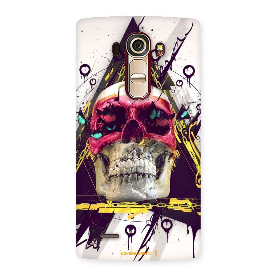 Abstract Skull Back Case for LG G4