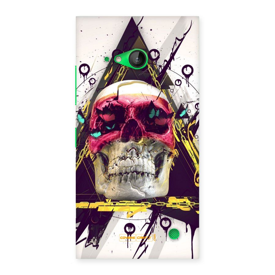 Abstract Skull Back Case for Lumia 730