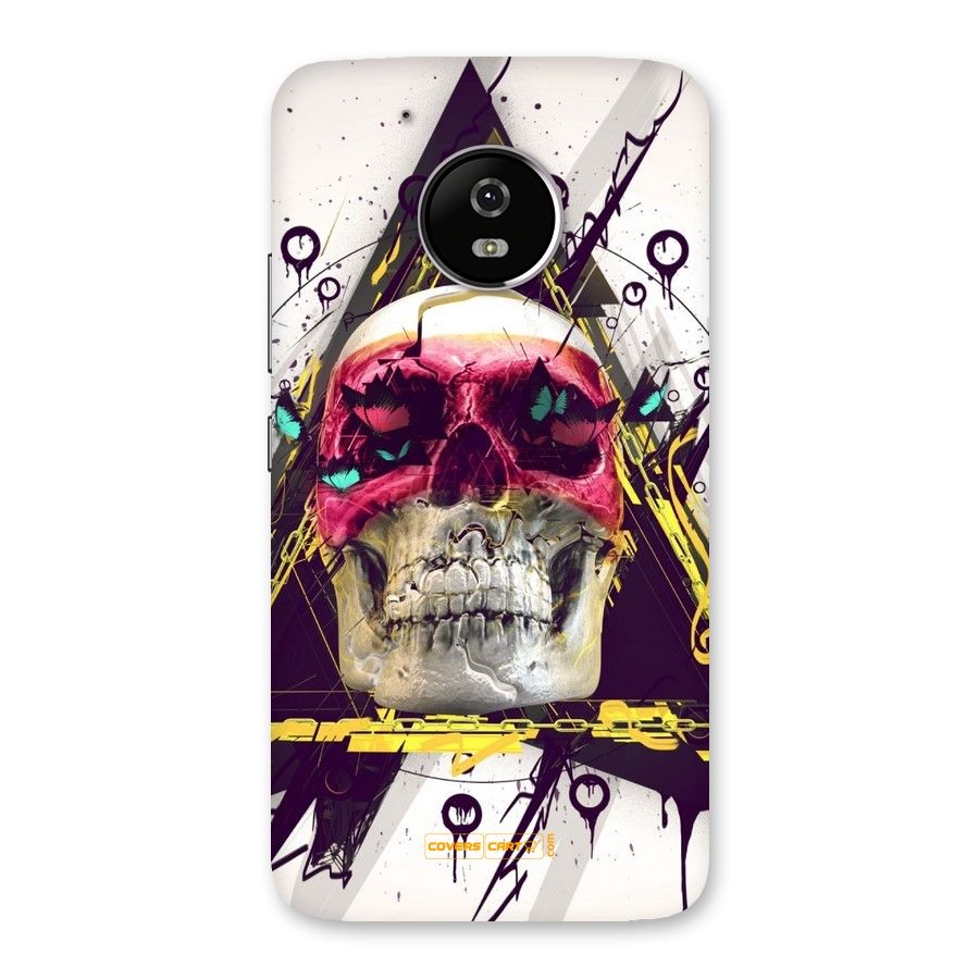 Abstract Skull Back Case for Moto G5