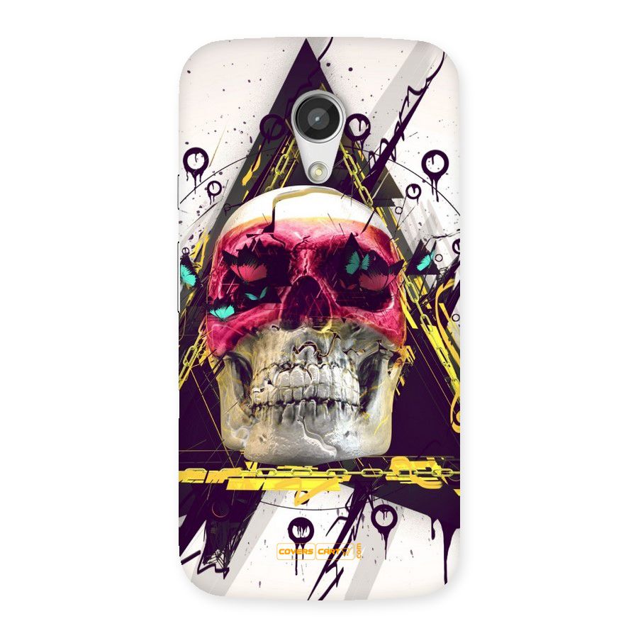 Abstract Skull Back Case for Moto G 2nd Gen