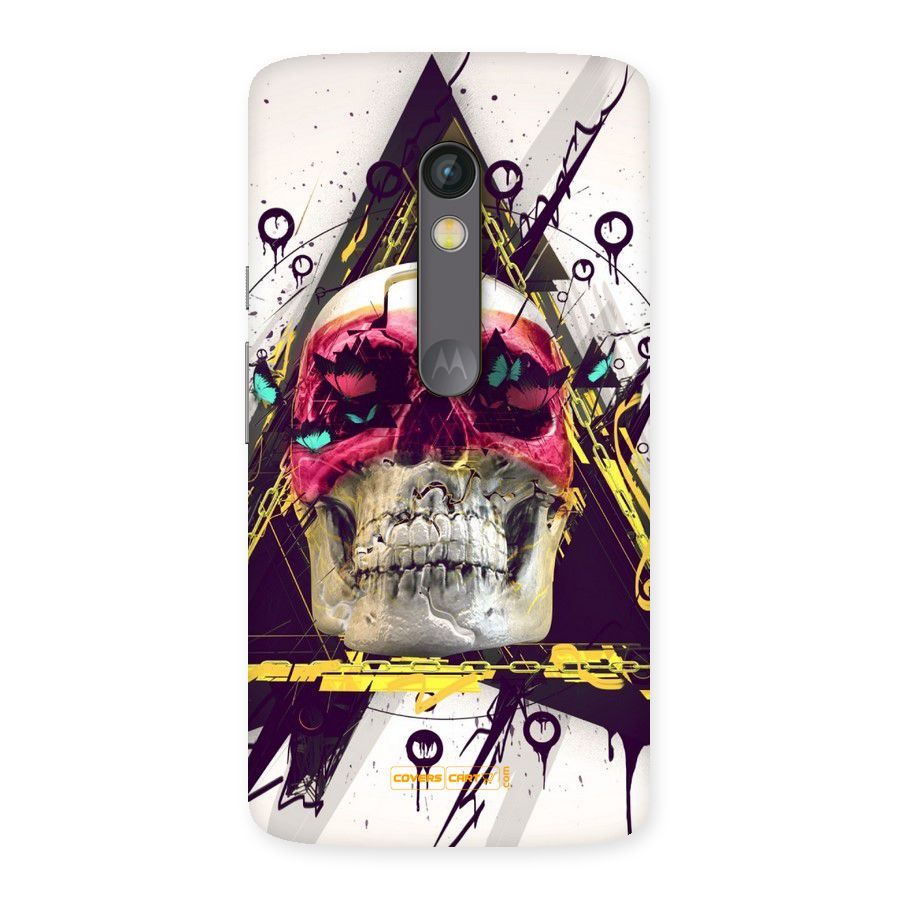 Abstract Skull Back Case for Moto X Play
