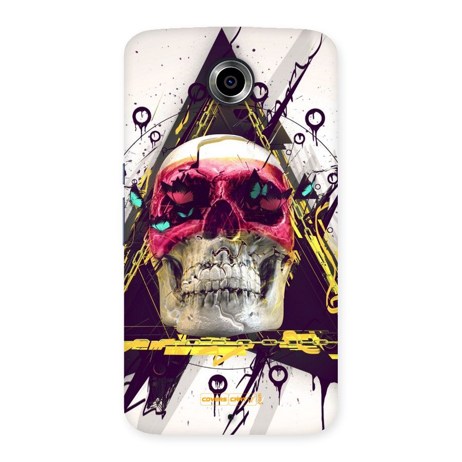 Abstract Skull Back Case for Nexsus 6