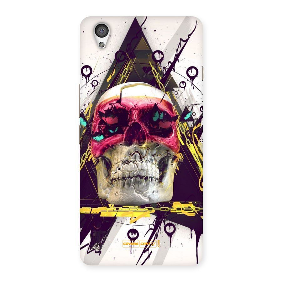 Abstract Skull Back Case for OnePlus X