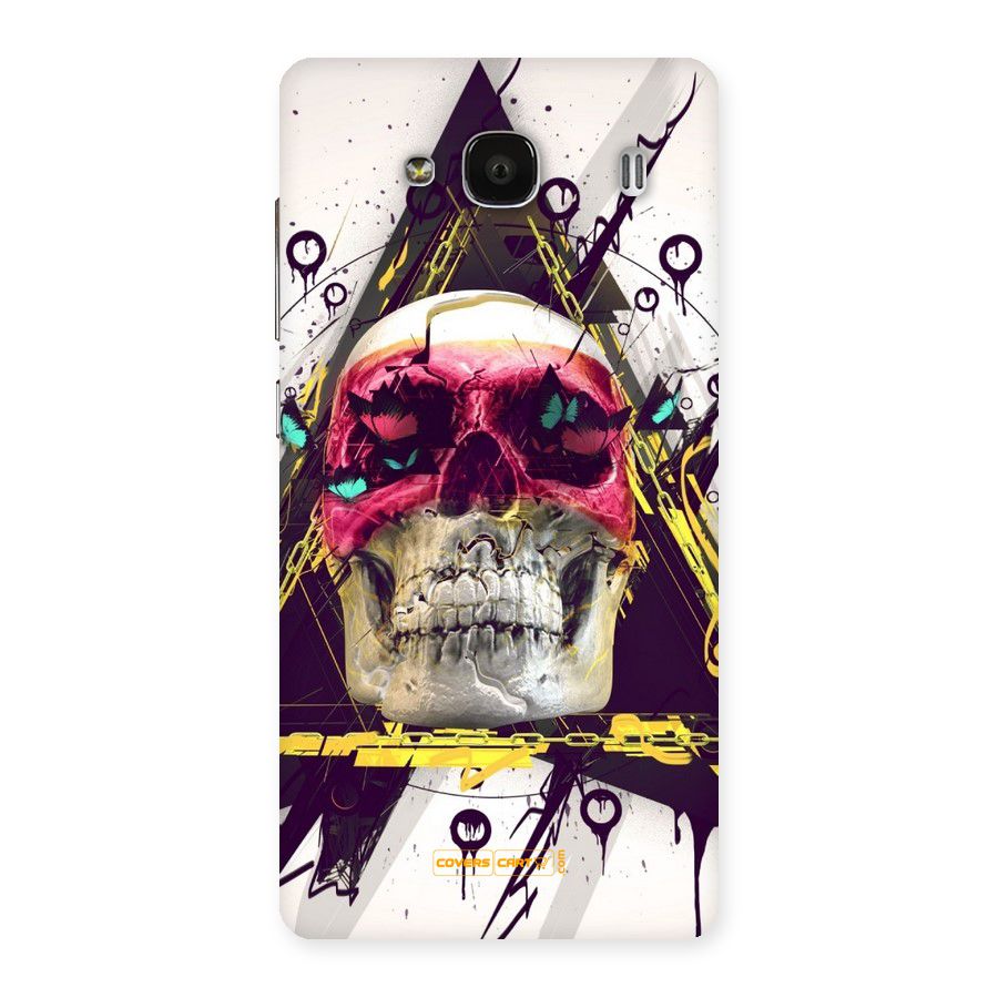 Abstract Skull Back Case for Redmi 2s