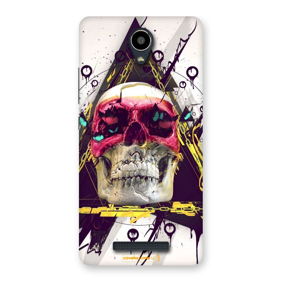 Abstract Skull Back Case for Redmi Note 2
