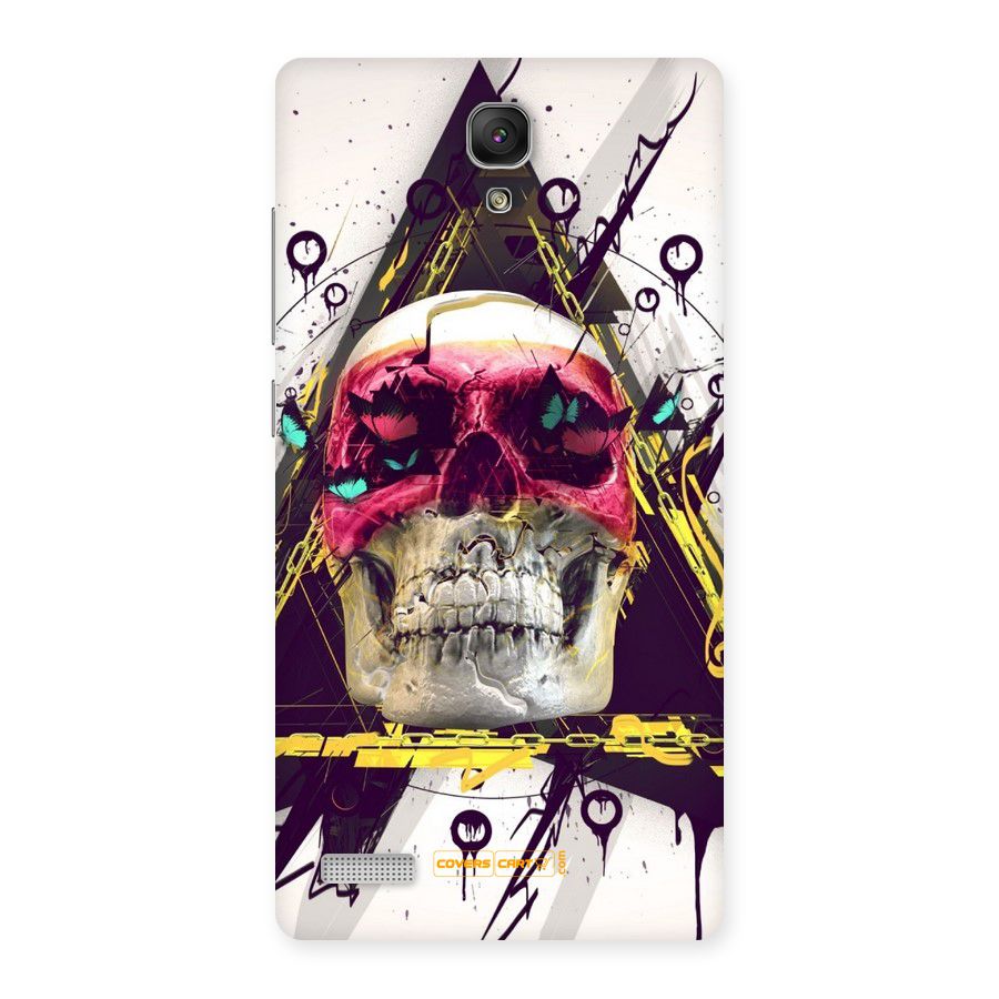 Abstract Skull Back Case for Redmi Note Prime