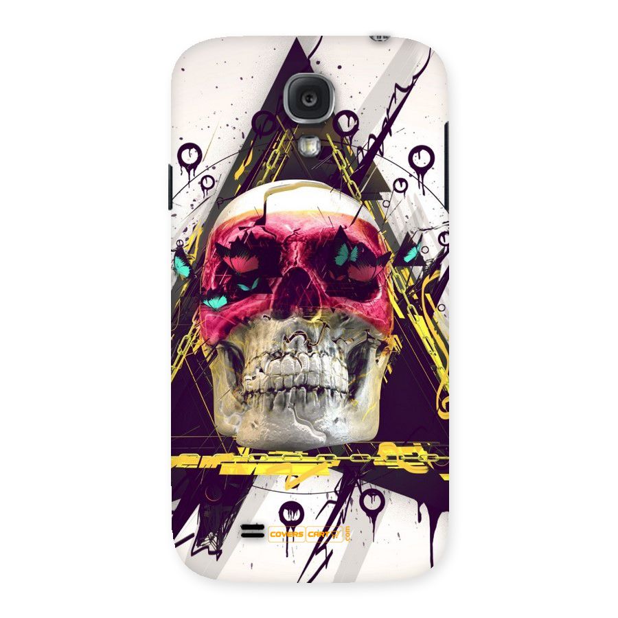 Abstract Skull Back Case for Samsung Galaxy S4