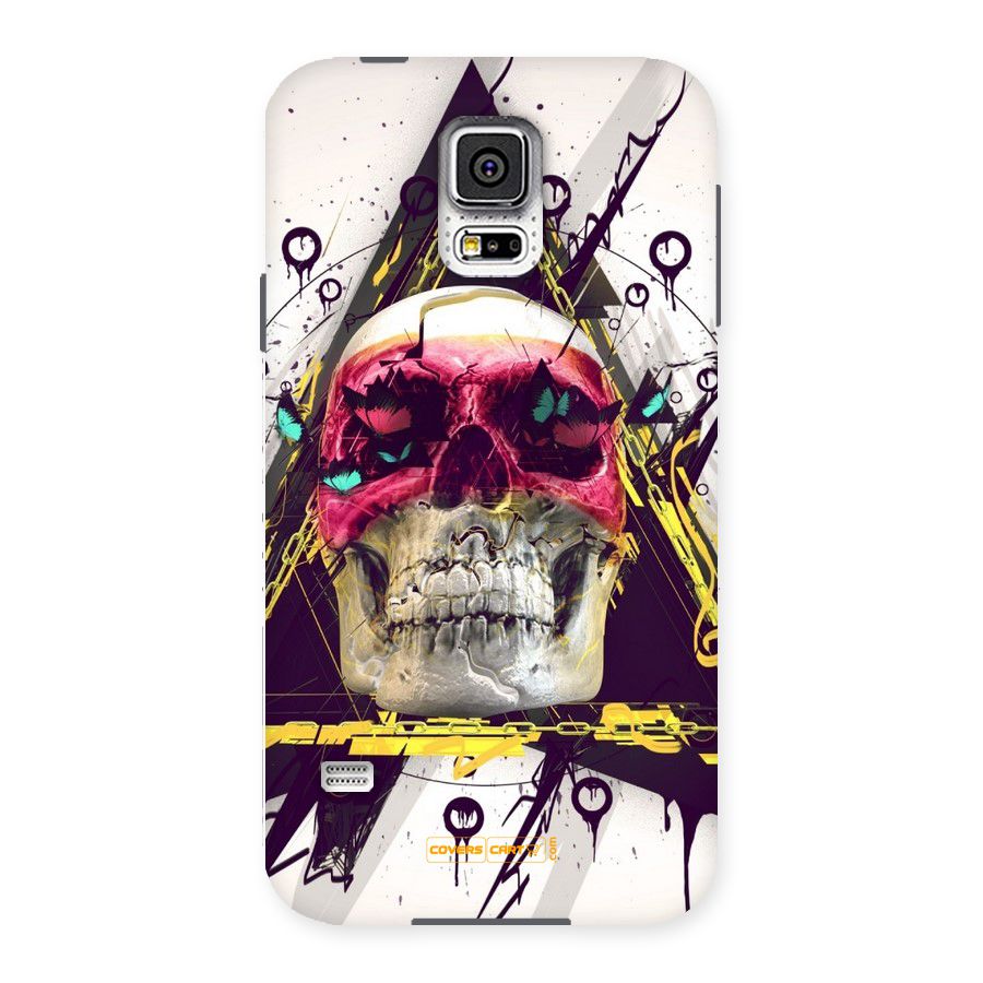 Abstract Skull Back Case for Samsung Galaxy S5
