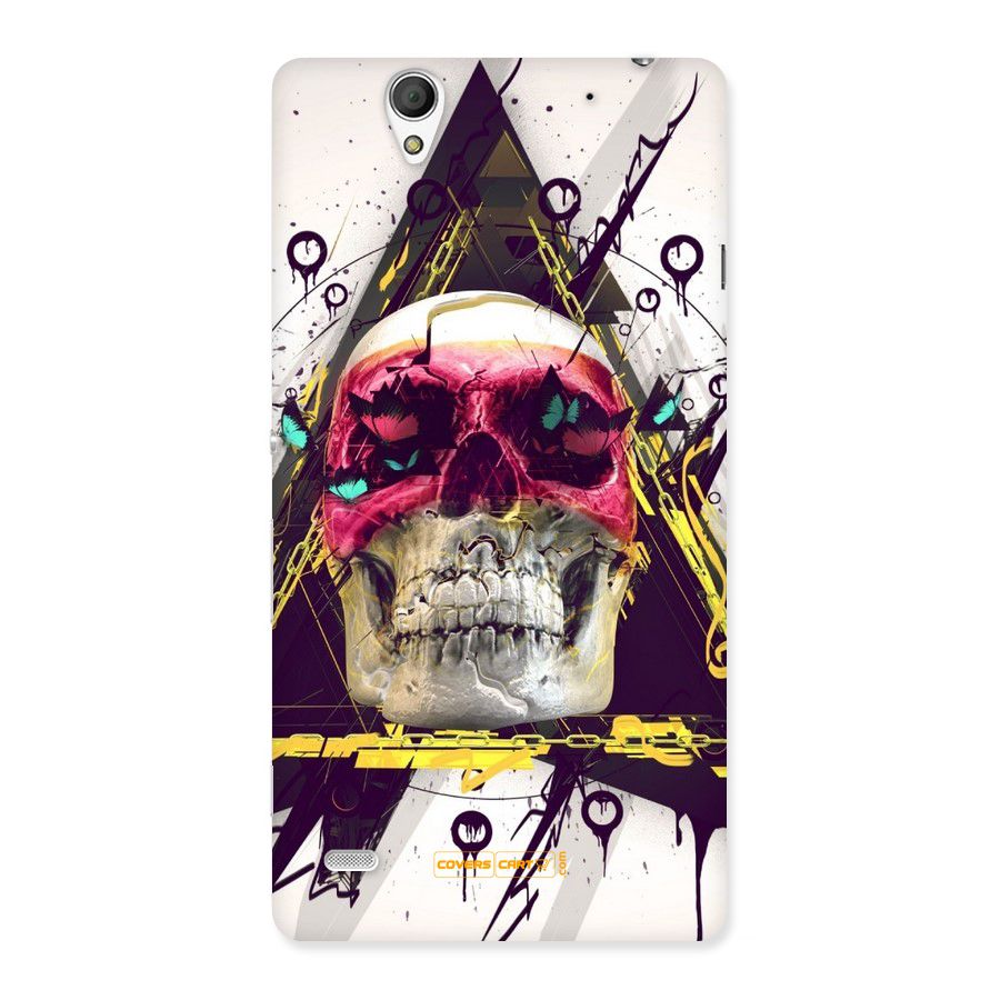 Abstract Skull Back Case for Sony Xperia C4