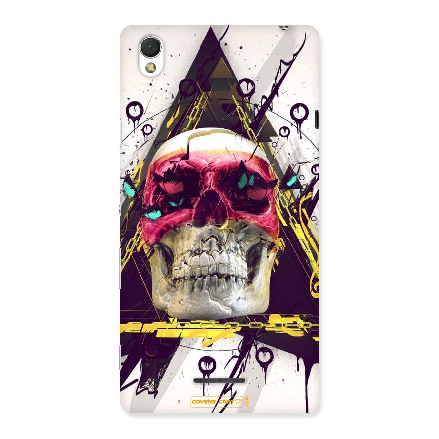 Abstract Skull Back Case for Sony Xperia T3