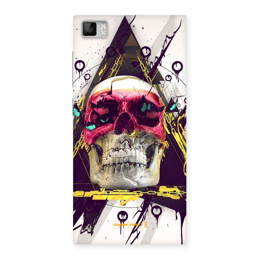 Abstract Skull Back Case for Xiaomi Mi3