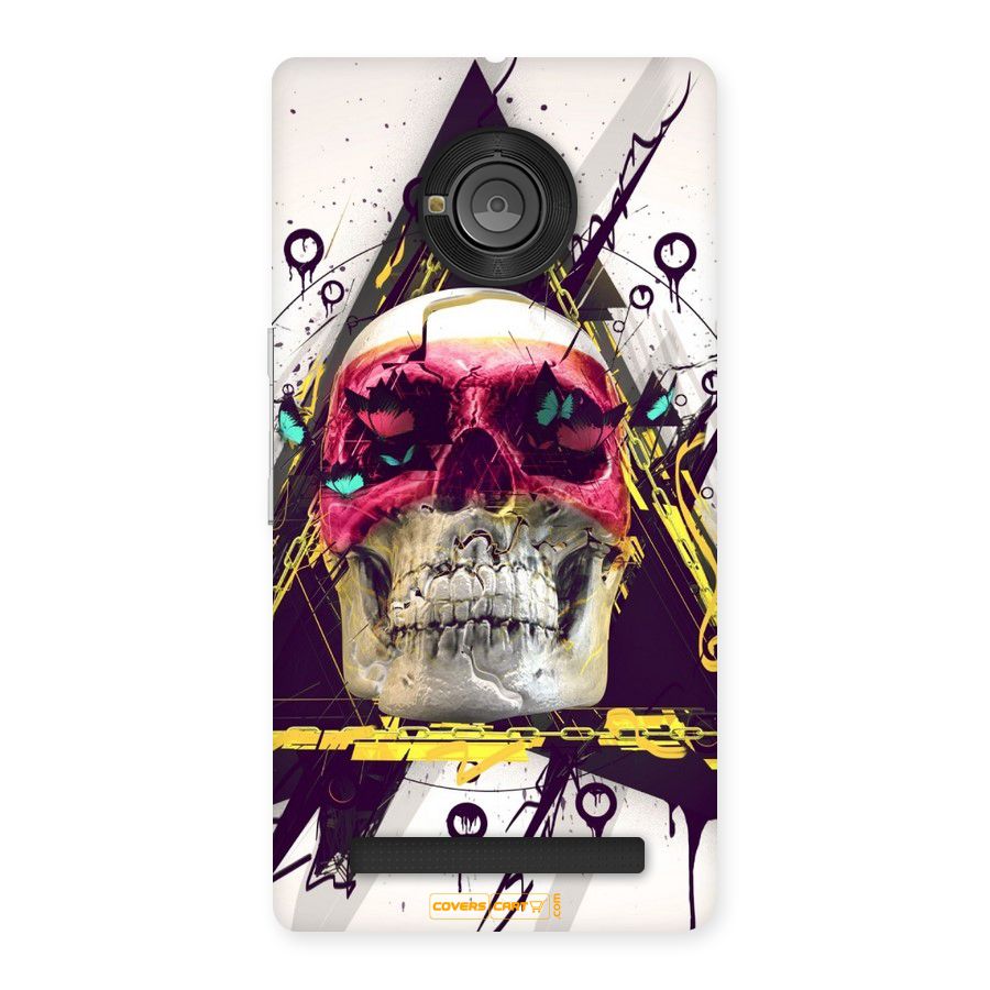Abstract Skull Back Case for Yu Yunique