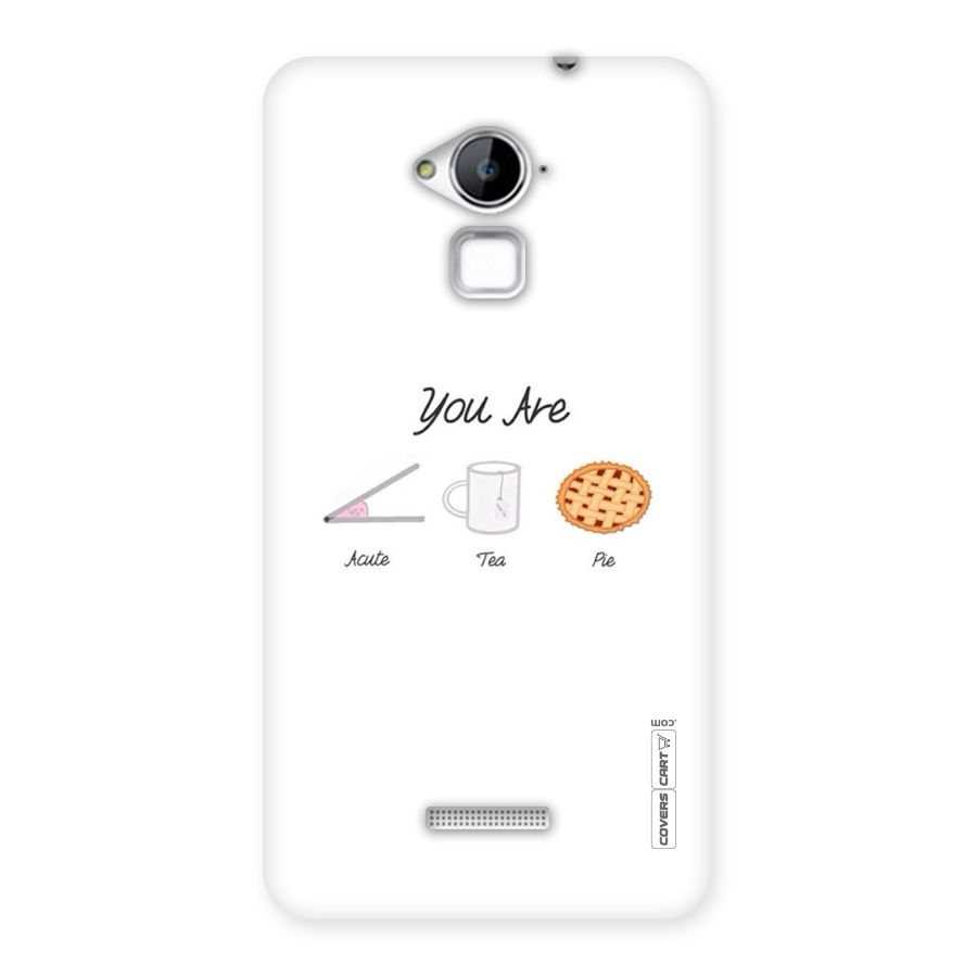 Acute Tea Pie Back Case for Coolpad Note 3