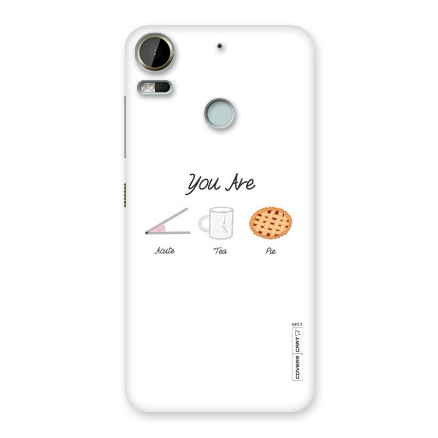 Acute Tea Pie Back Case for Desire 10 Pro