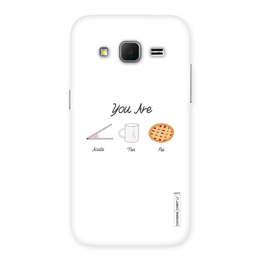 Acute Tea Pie Back Case for Galaxy Core Prime