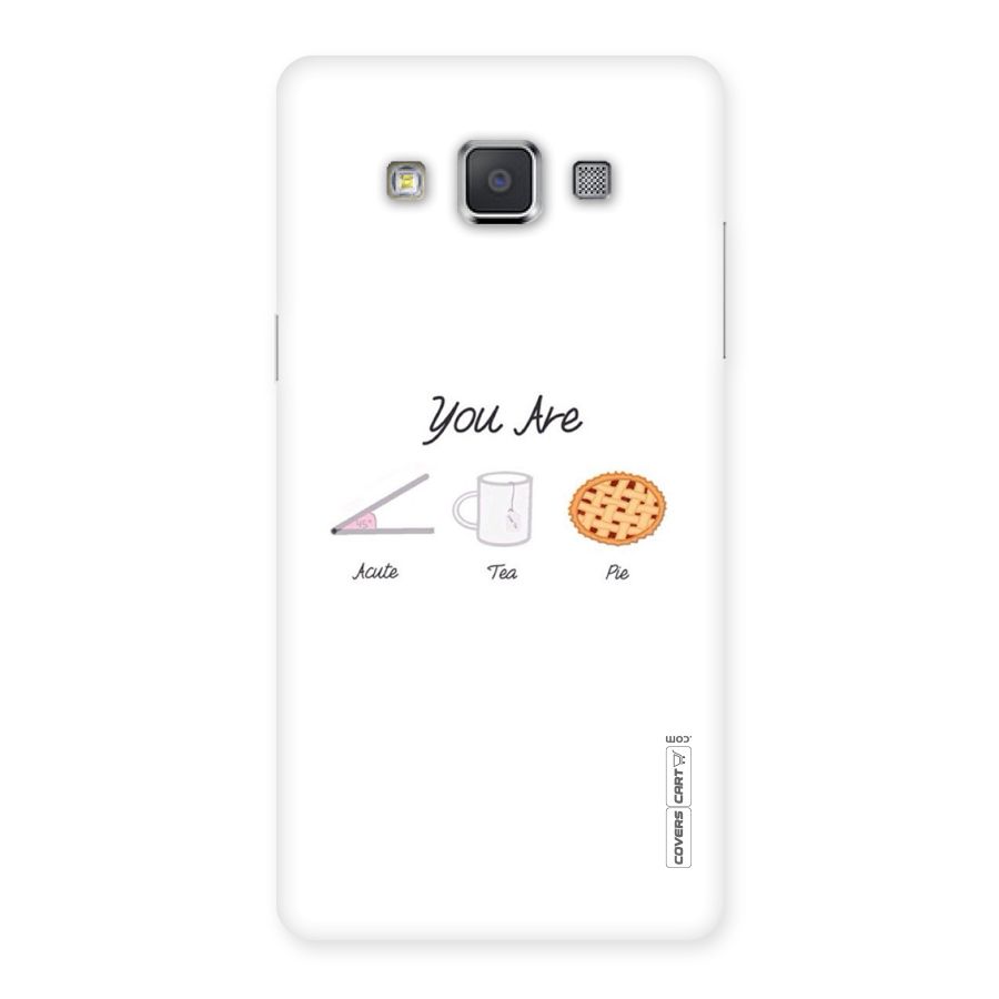 Acute Tea Pie Back Case for Galaxy Grand Max